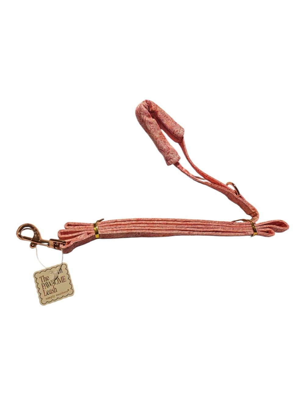 Simply Southern Pink Leash with Rose Gold Hardware.